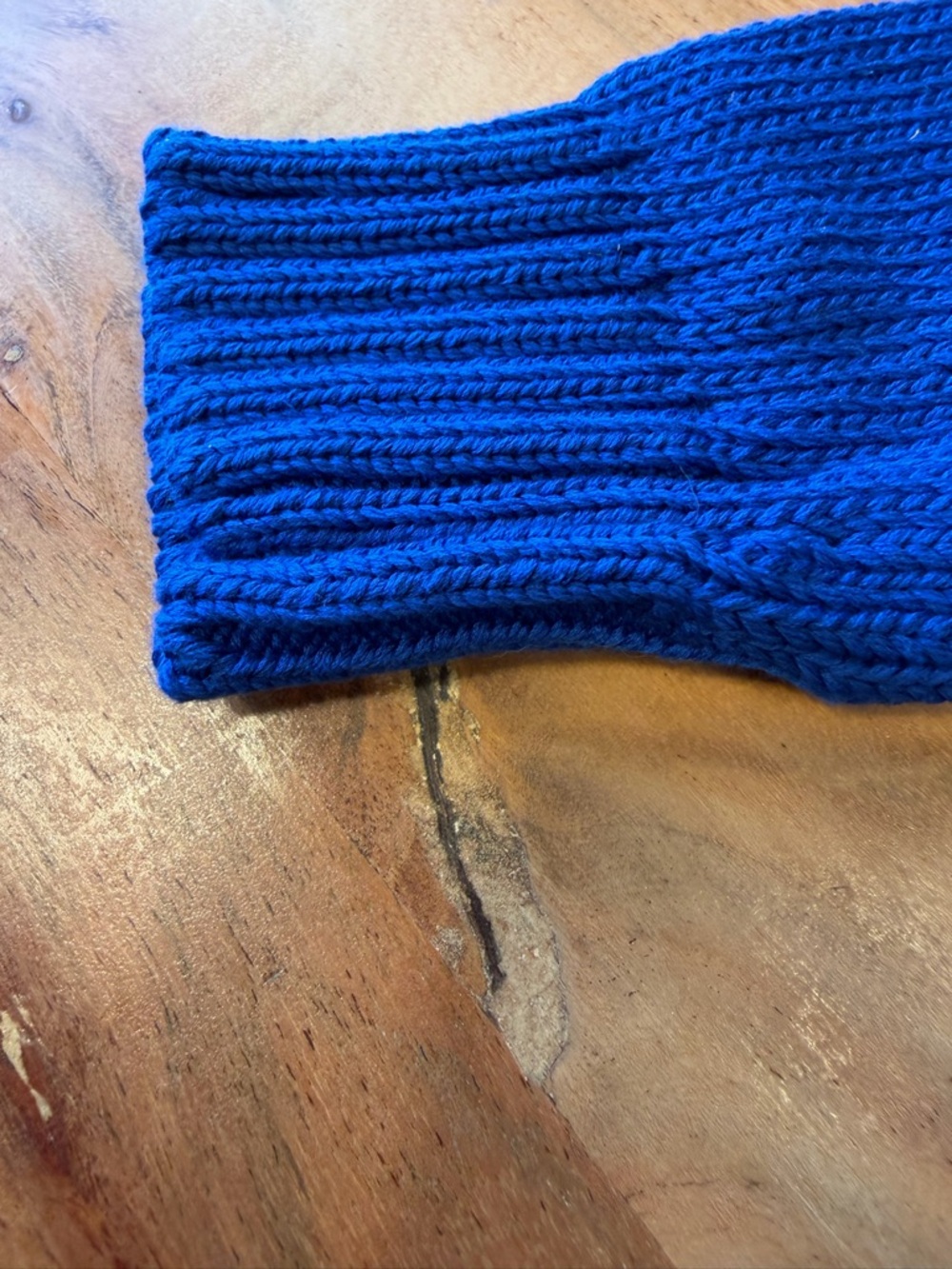Polo Ralph Lauren Preppy Blue Cotton Crewneck Sweater M (GUC) - Picture 15 of 15